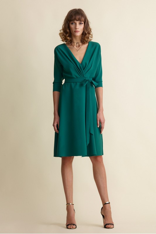 ARDEN WRAP DRESS